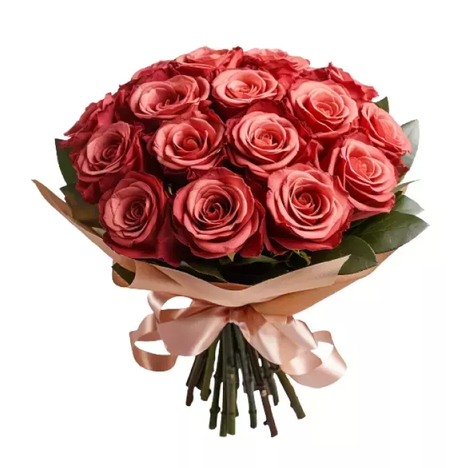 A bouquet of 33 roses